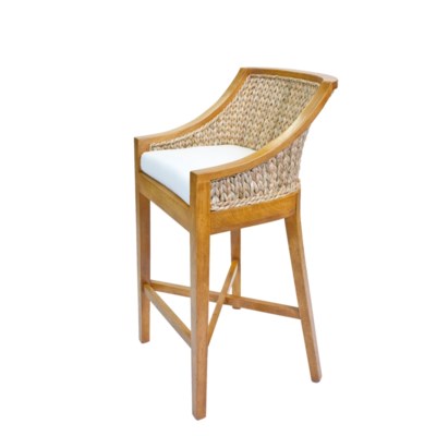 Rosemary Sweater Weave Bar Stool